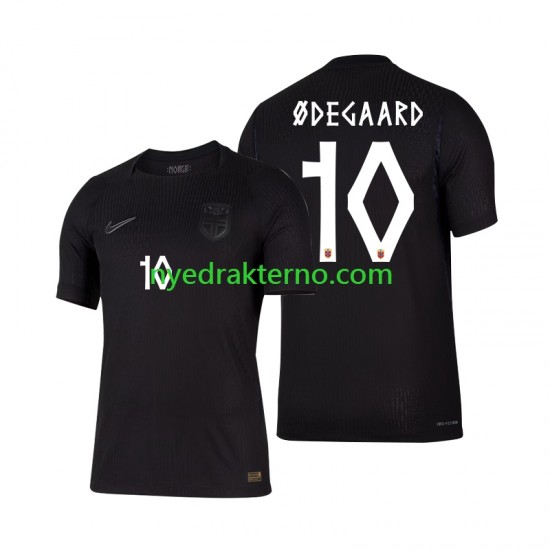 Norge Fotballdrakt Martin Odegaard 10 Herre Bortedraktsett Fotball-VM 2026 Kortermet