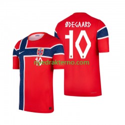 Norge Fotballdrakt Martin Odegaard 10 Herre Hjemmedraktsett Fotball-VM 2026 Kortermet