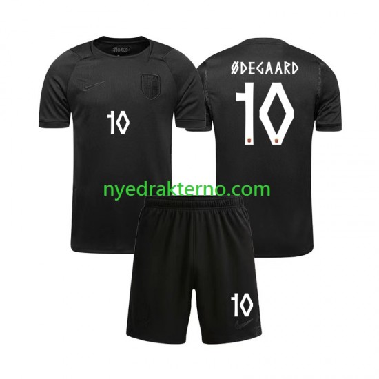 Norge Fotballdrakt Martin Odegaard 10 Barn Bortedraktsett Fotball-VM 2026 Kortermet