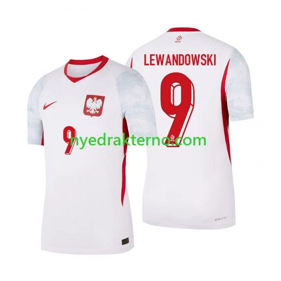 Polen Fotballdrakt Robert Lewandowski 9 Herre Hjemmedraktsett 2026 Kortermet