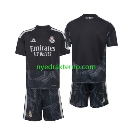 Real Madrid Fotballdrakt Keeper Barn Hjemmedraktsett 2026-2027 Kortermet