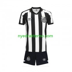 Santos FC Fotballdrakt Barn Bortedraktsett 2026-2027 Kortermet