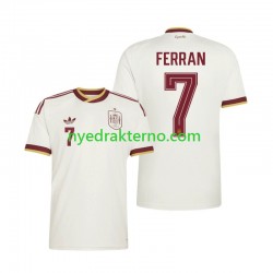Spania Fotballdrakt Ferran Torres 7 Herre Bortedraktsett Fotball-VM 2026 Kortermet