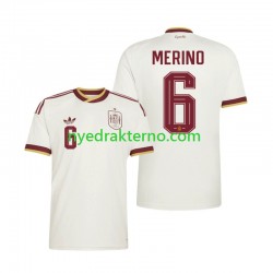 Spania Fotballdrakt Mikel Merino 6 Herre Bortedraktsett Fotball-VM 2026 Kortermet