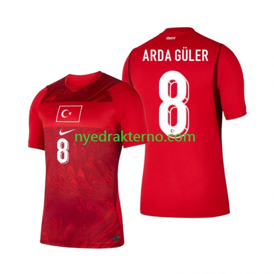 Tyrkia Fotballdrakt Arda Guler 8 Herre Hjemmedraktsett Fotball-VM 2026 Kortermet