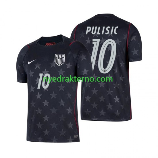USA Fotballdrakt Christian Pulisic 10 Herre Bortedraktsett Fotball-VM 2026 Kortermet