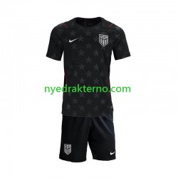 USA Fotballdrakt Barn Bortedraktsett Fotball-VM 2026 Kortermet