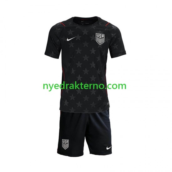 USA Fotballdrakt Barn Bortedraktsett Fotball-VM 2026 Kortermet
