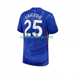 Chelsea Fotballdrakt Moises Caicedo 25 Herre Hjemmedraktsett 2025-2026 Kortermet
