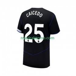 Chelsea Fotballdrakt Moises Caicedo 25 Herre Tredjedraktsett 2025-2026 Kortermet