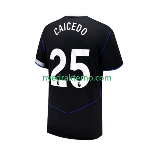 Chelsea Fotballdrakt Moises Caicedo 25 Herre Tredjedraktsett 2025-2026 Kortermet
