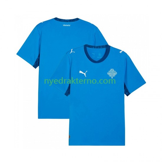 Island Fotballdrakt Herre Hjemmedraktsett 2026 Kortermet