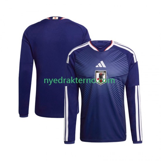 Japan Fotballdrakt Herre Hjemmedraktsett Fotball-VM 2026 Langermet