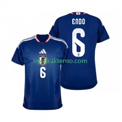 Japan Fotballdrakt Wataru Endo 6 Herre Hjemmedraktsett Fotball-VM 2026 Kortermet