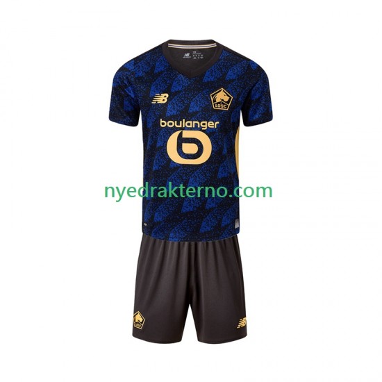 LOSC Lille Fotballdrakt Barn Tredjedraktsett 2025-2026 Kortermet
