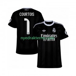 Real Madrid Fotballdrakt Thibaut Courtois 1 Keeper Herre Tredjedraktsett 2025-2026 Kortermet