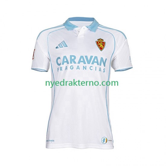 Real Zaragoza Fotballdrakt Herre Hjemmedraktsett 2025-2026 Kortermet