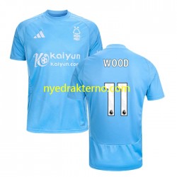 Nottingham Forest Fotballdrakt Chris Wood 11 Herre Tredjedraktsett 2024-2025 Kortermet