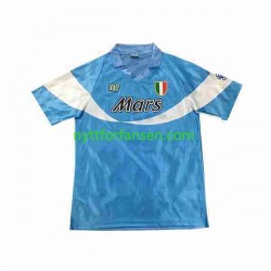 Napoli Fotballdrakt Special 1990 1991 Retro Herre Hjemmedraktsett Kortermet