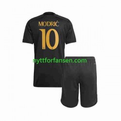 Real Madrid Fotballdrakt Modrić Luka 10 Barn Tredjedraktsett 2023-2024 Kortermet