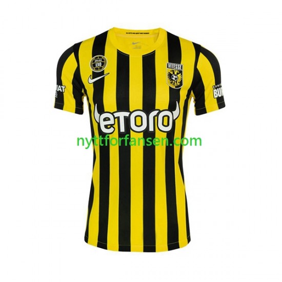 SBV Vitesse Fotballdrakt Herre Hjemmedraktsett 2022-2023 Kortermet