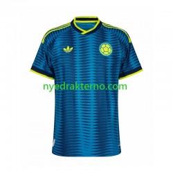 Colombia Fotballdrakt Herre Bortedraktsett Fotball-VM 2026 Kortermet