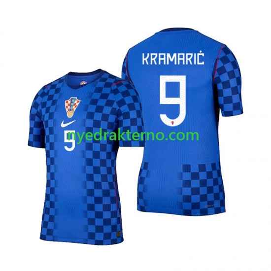 Kroatia Fotballdrakt Andrej Kramaric 9 Herre Bortedraktsett Fotball-VM 2026 Kortermet