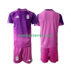 Argentina Fotballdrakt Keeper Barn Hjemmedraktsett 2025 Kortermet