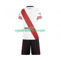 CA River Plate Fotballdrakt Barn Hjemmedraktsett 2025-2026 Kortermet