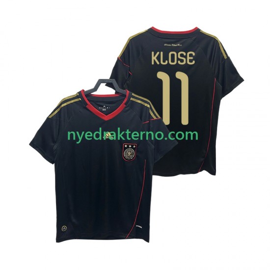 Tyskland Fotballdrakt KLOSE 11 Retro Herre Bortedraktsett 2010 Kortermet