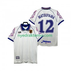Japan Fotballdrakt MATSUYAMA 12 1998 Retro Herre Bortedraktsett Kortermet