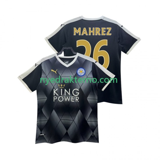 Leicester City Fotballdrakt MAHREZ 26 2014 2015 Retro Herre Bortedraktsett Kortermet