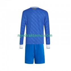 Real Madrid Fotballdrakt Barn Tredjedraktsett 2025-2026 Langermet