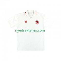 Sveits Fotballdrakt Retro Herre Bortedraktsett 1994 Kortermet