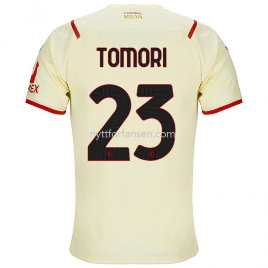 AC Milan Fikayo Tomori 23 Fotballdrakt Herre Bortedraktsett 2021-2022