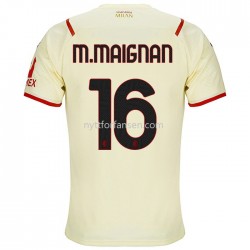 AC Milan Mike Maignan 16 Fotballdrakt Herre Bortedraktsett 2021-2022