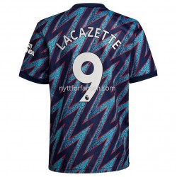 Arsenal Alexandre Lacazette 9 Fotballdrakt Herre Tredjedraktsett 2021-2022