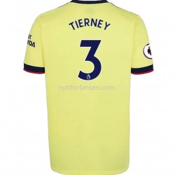 Arsenal Kieran Tierney 3 Fotballdrakt Herre Bortedraktsett 2021-2022