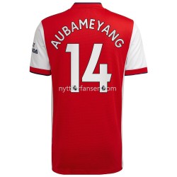 Arsenal Pierre-Emerick Aubameyang 14 Fotballdrakt Herre Hjemmedraktsett 2021-2022