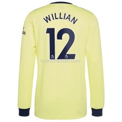 Arsenal Willian 12 Fotballdrakt Herre Bortedraktsett 2021-2022 Langermet