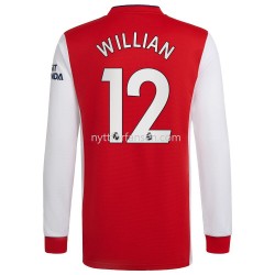 Arsenal Willian 12 Fotballdrakt Herre Hjemmedraktsett 2021-2022 Langermet