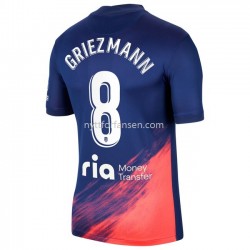 Atlético Madrid Antoine Griezmann 8 Fotballdrakt Herre Bortedraktsett 2021-2022