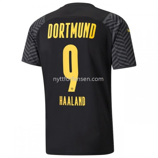 BVB Borussia Dortmund Erling Haaland 9 Fotballdrakt Herre Bortedraktsett 2021-2022