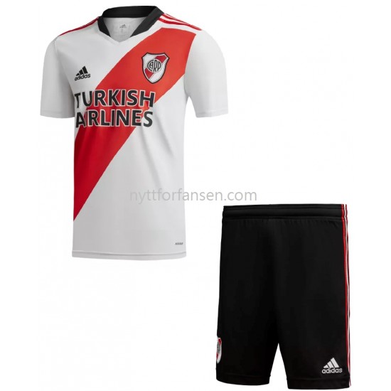 CA River Plate Fotballdrakt Barn Hjemmedraktsett 2021-2022