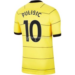 Chelsea Christian Pulisic 10 Fotballdrakt Herre Bortedraktsett 2021-2022