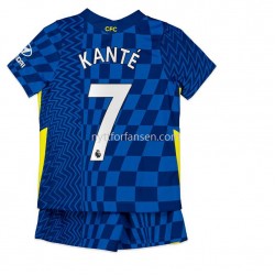Chelsea Kante 7 Fotballdrakt Barn Hjemmedraktsett 2021-2022