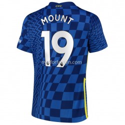 Chelsea Mason Mount 19 Fotballdrakt Herre Hjemmedraktsett 2021-2022