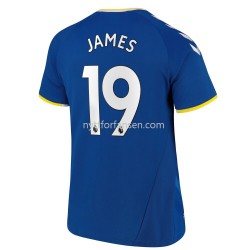 Everton James Rodriguez 19 Fotballdrakt Herre Hjemmedraktsett 2021-2022