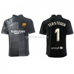 FC Barcelona Keeper Ter Stegen 1 Fotballdrakt Herre Bortedraktsett 2021-2022