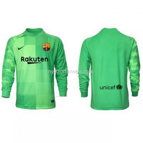 FC Barcelona Keeper Fotballdrakt Herre Tredjedraktsett 2021-2022 Langermet